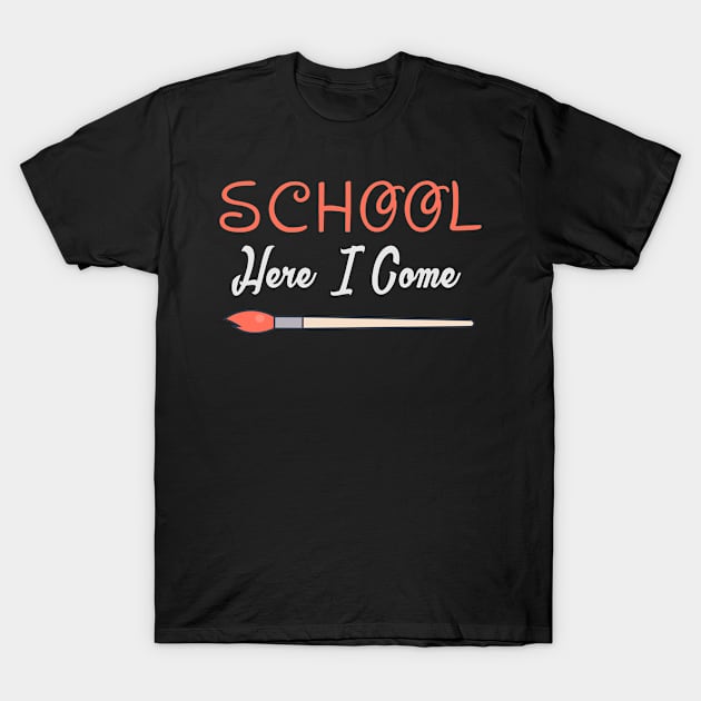 School enrollment First Class Child Gift T-Shirt by fansinn